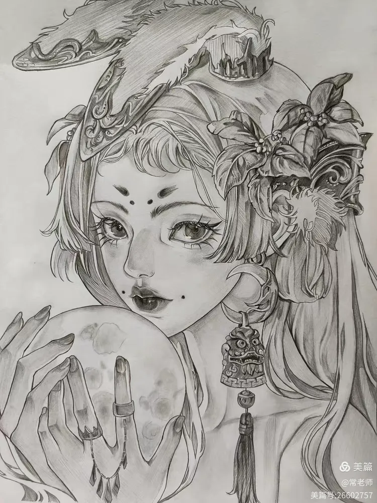 素描课程《古风人物》